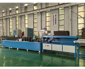 河南高频焊门窗铝隔条成型设备